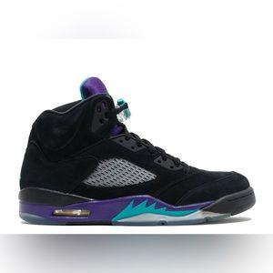 JORDAN RETRO GRAPE 5 SNEAKERS
